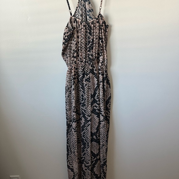 Show Me Your MUMU Jennifer Jumpsuit In Snake Print Size Medium - Picture 7 of 8
